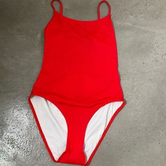 Solid & Striped Double Ring One Piece Swimsuit - Picture 1 of 8